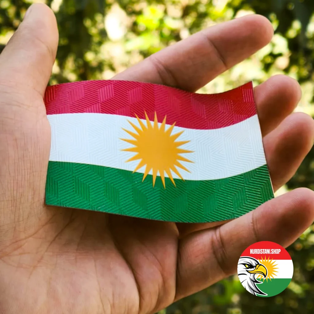 Kürdistan Bayrağı Arması | Ütü ile Basılabilir Arma