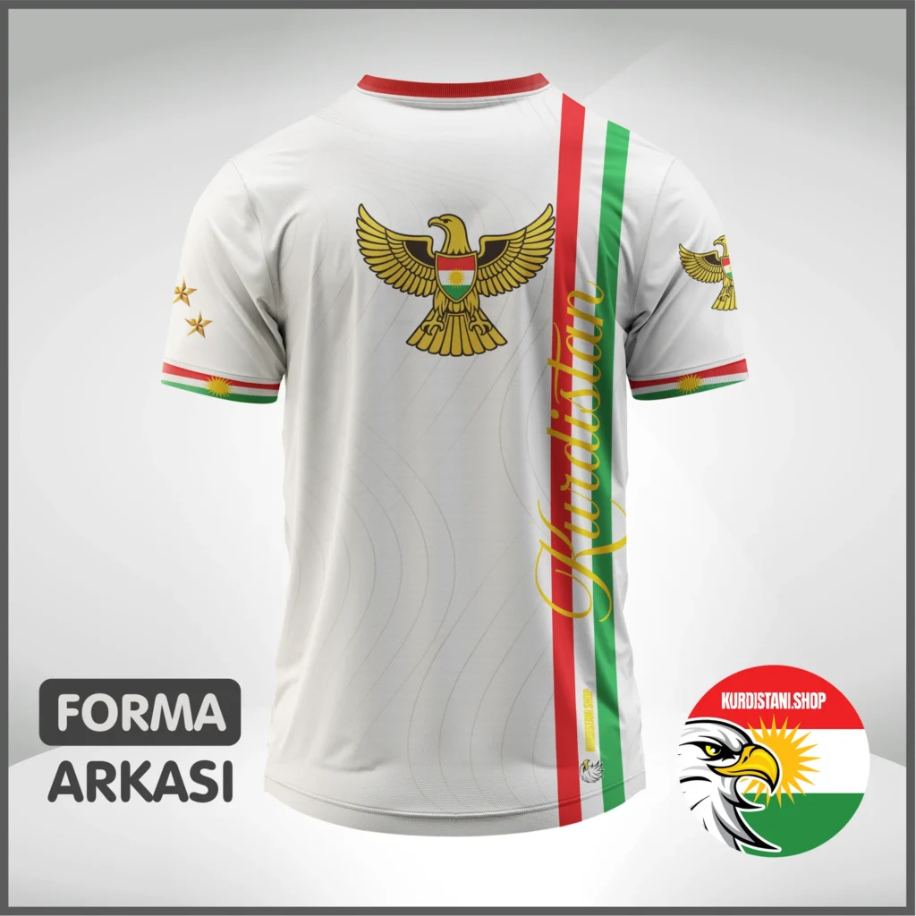 Kurdistan Forması beyaz Kurdistan Forması