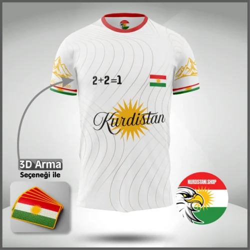 beyaz-kartal-web Efsanevi Tasarım Beyaz Kurdistani Shop Forması | 2025 - 2026 Sezonu